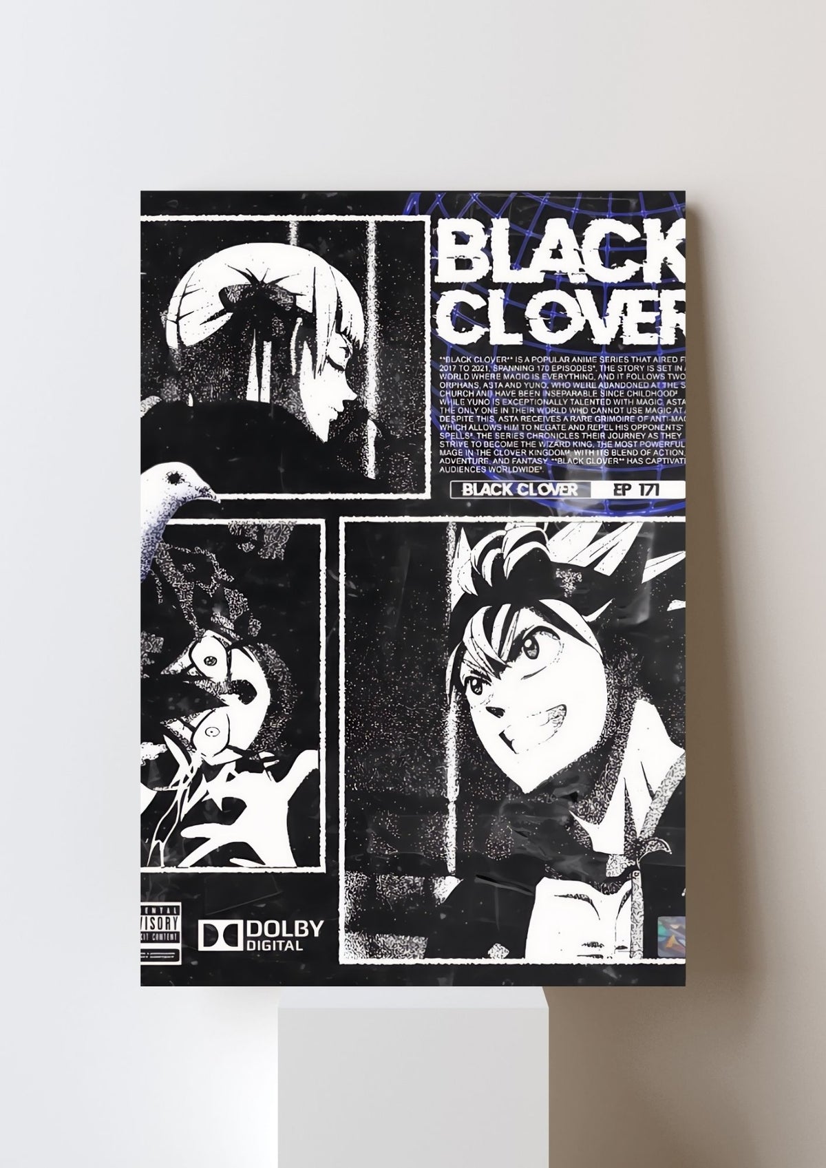 BLACK CLOVER ASTA POSTER 37