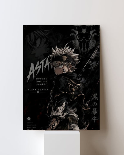 BLACK CLOVER ASTA POSTER 39