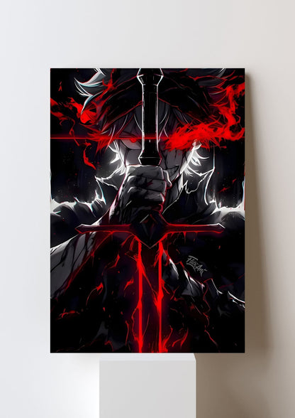 BLACK CLOVER ASTA POSTER 04