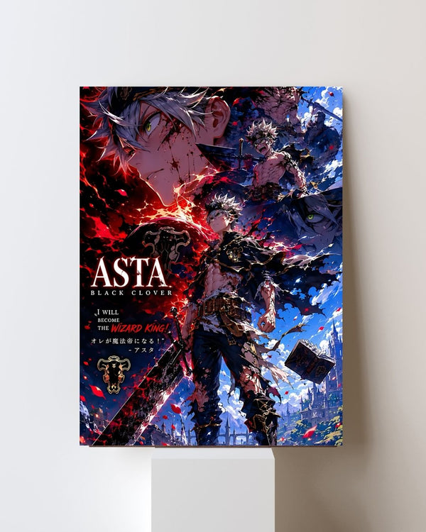 BLACK CLOVER ASTA POSTER 41