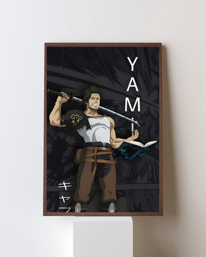 BLACK CLOVER CAPTAIN YAMI POSTER 01