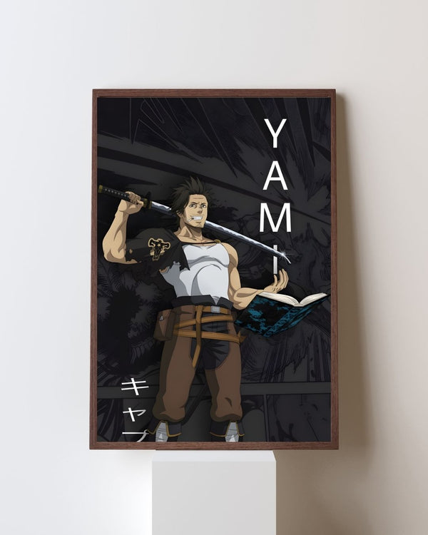 BLACK CLOVER CAPTAIN YAMI POSTER 01