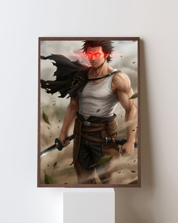 BLACK CLOVER CAPTAIN YAMI POSTER 11