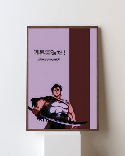 BLACK CLOVER CAPTAIN YAMI POSTER 13