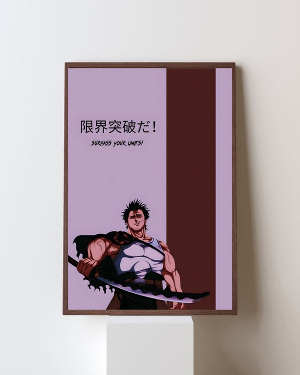 BLACK CLOVER CAPTAIN YAMI POSTER 13