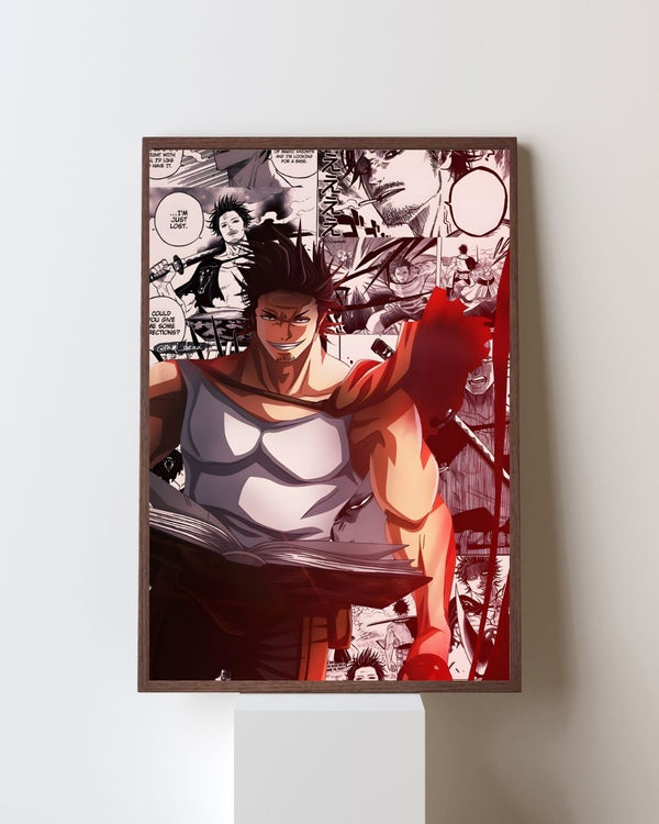 BLACK CLOVER CAPTAIN YAMI POSTER 04