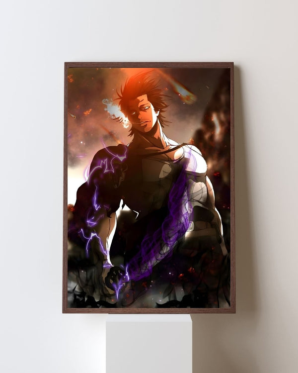 BLACK CLOVER CAPTAIN YAMI POSTER 09