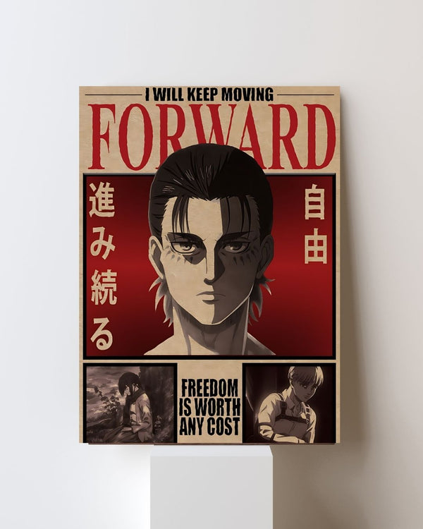 ATTACK ON TITAN EREN YEAGER POSTER 26