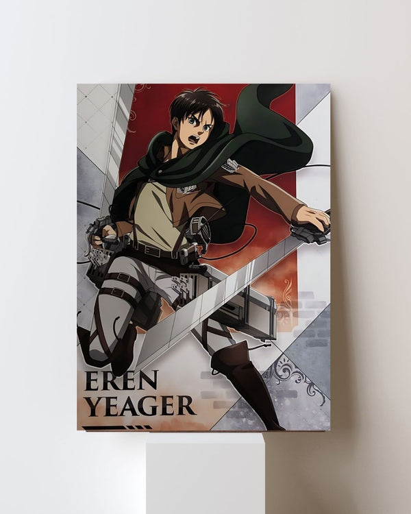 ATTACK ON TITAN EREN YEAGER POSTER 28