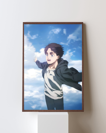 ATTACK ON TITAN EREN YEAGER POSTER 04
