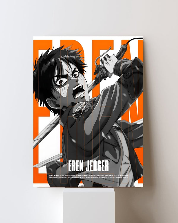 ATTACK ON TITAN EREN YEAGER POSTER 06