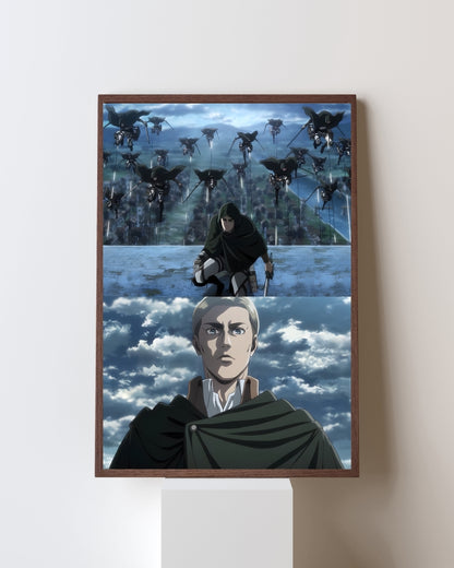 ATTACK ON TITAN ERWIN POSTER 04