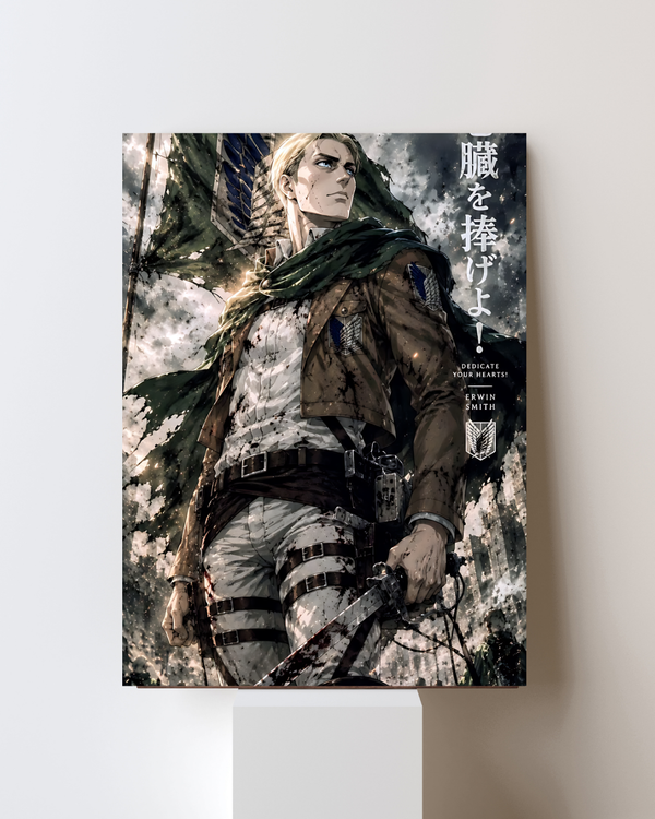 ATTACK ON TITAN ERWIN POSTER 09