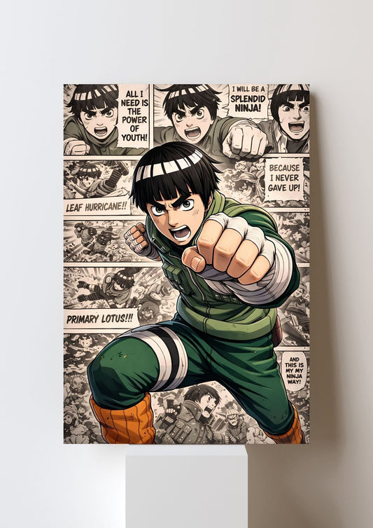 ROCK LEE & NARUTO POSTER 03