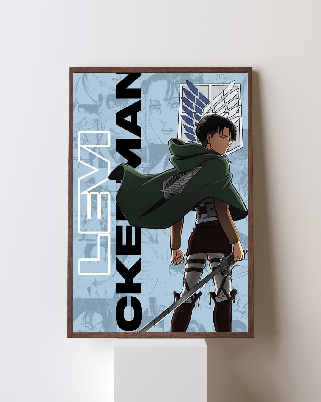 ATTACK ON TITAN LEVI ACKERMAN POSTER 10