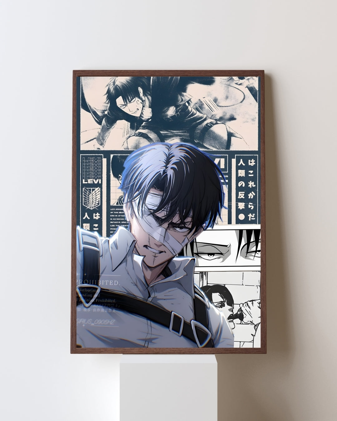 ATTACK ON TITAN LEVI ACKERMAN POSTER 11