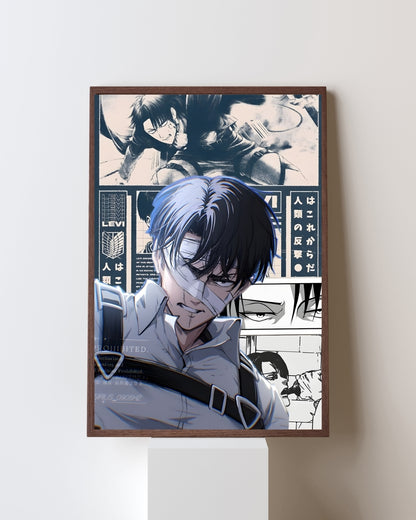 ATTACK ON TITAN LEVI ACKERMAN POSTER 11