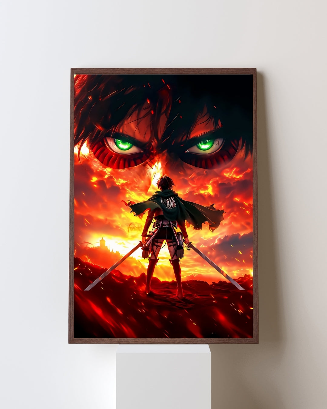 ATTACK ON TITAN LEVI ACKERMAN POSTER 12