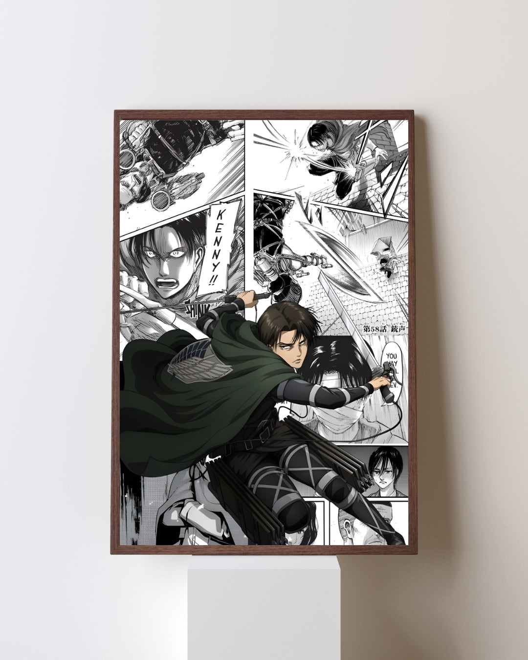 ATTACK ON TITAN LEVI ACKERMAN POSTER 13
