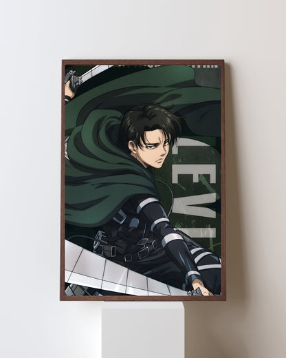 ATTACK ON TITAN LEVI ACKERMAN POSTER 14