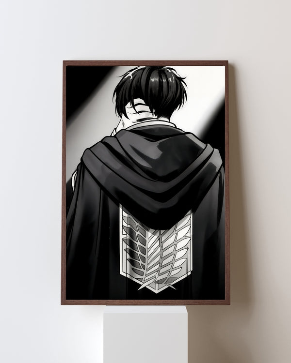 ATTACK ON TITAN LEVI ACKERMAN POSTER 01