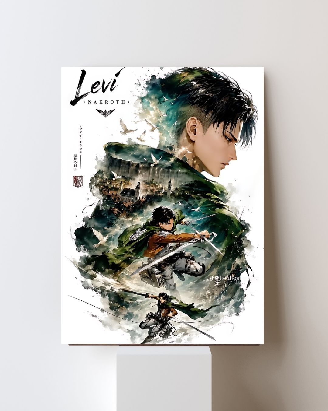ATTACK ON TITAN LEVI ACKERMAN POSTER 20