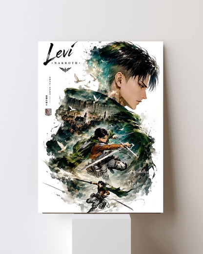 ATTACK ON TITAN LEVI ACKERMAN POSTER 20