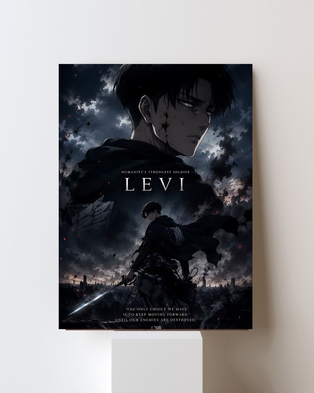ATTACK ON TITAN LEVI ACKERMAN POSTER 21