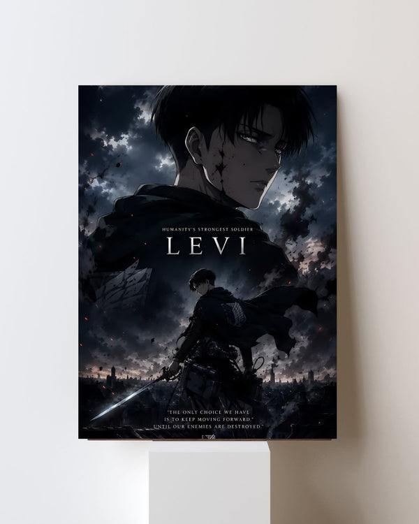 ATTACK ON TITAN LEVI ACKERMAN POSTER 21