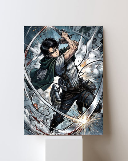 ATTACK ON TITAN LEVI ACKERMAN POSTER 25