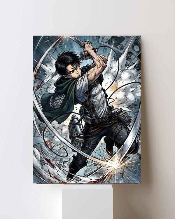 ATTACK ON TITAN LEVI ACKERMAN POSTER 25