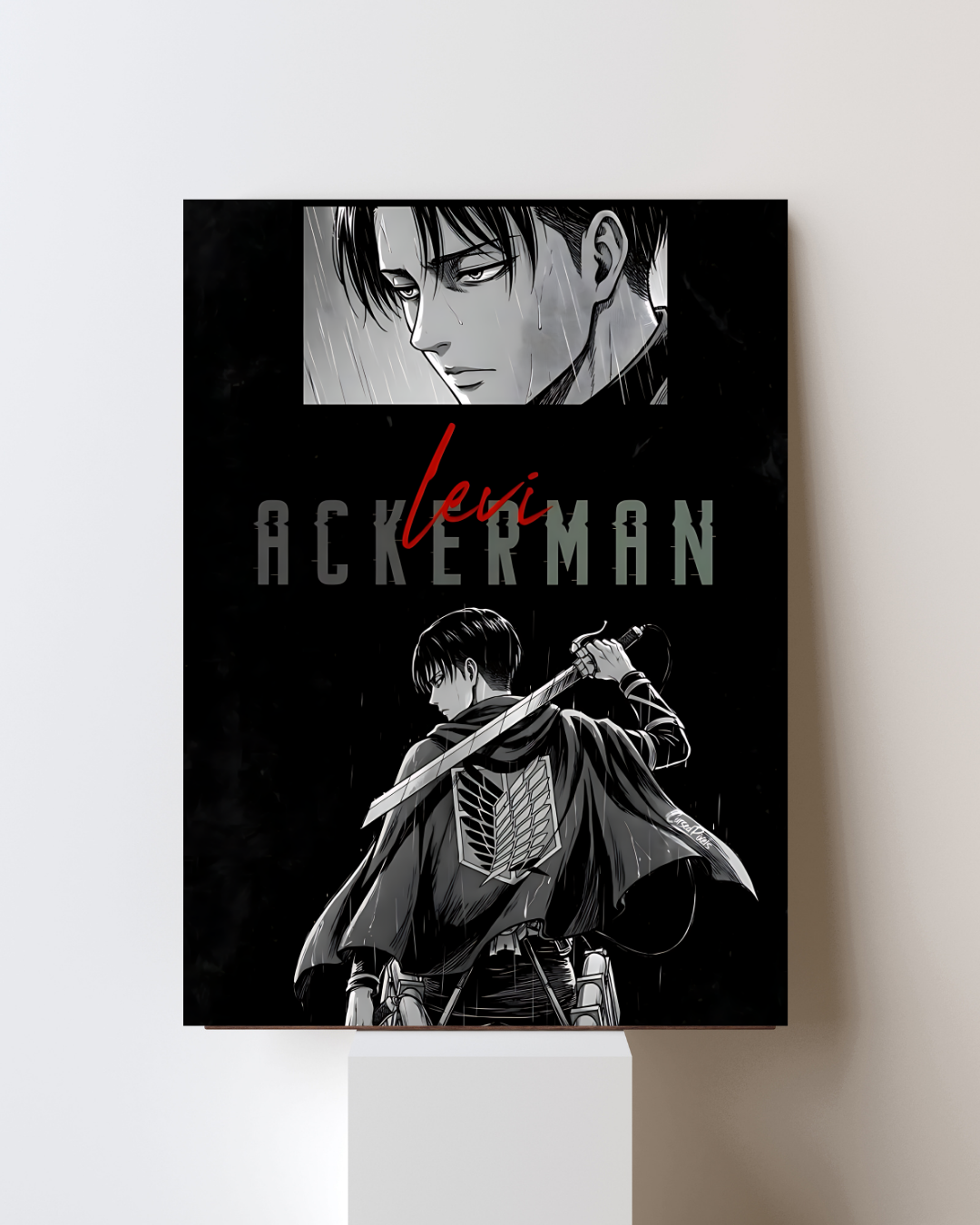 ATTACK ON TITAN LEVI ACKERMAN POSTER 28