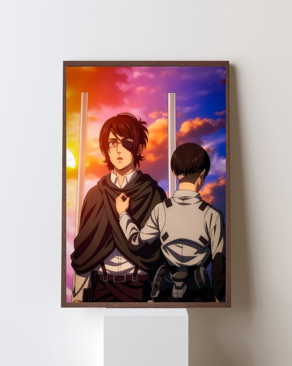 ATTACK ON TITAN LEVI ACKERMAN POSTER 04