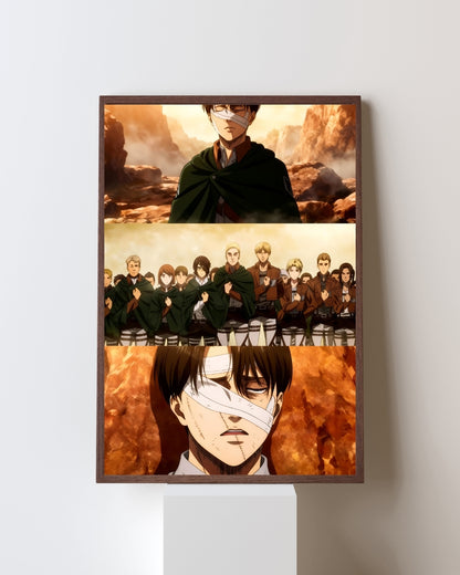 ATTACK ON TITAN LEVI ACKERMAN POSTER 06
