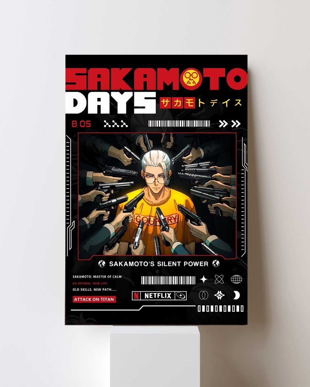 SAKAMOTO DAYS POSTER 05