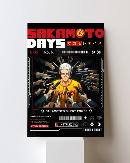 SAKAMOTO DAYS POSTER 05