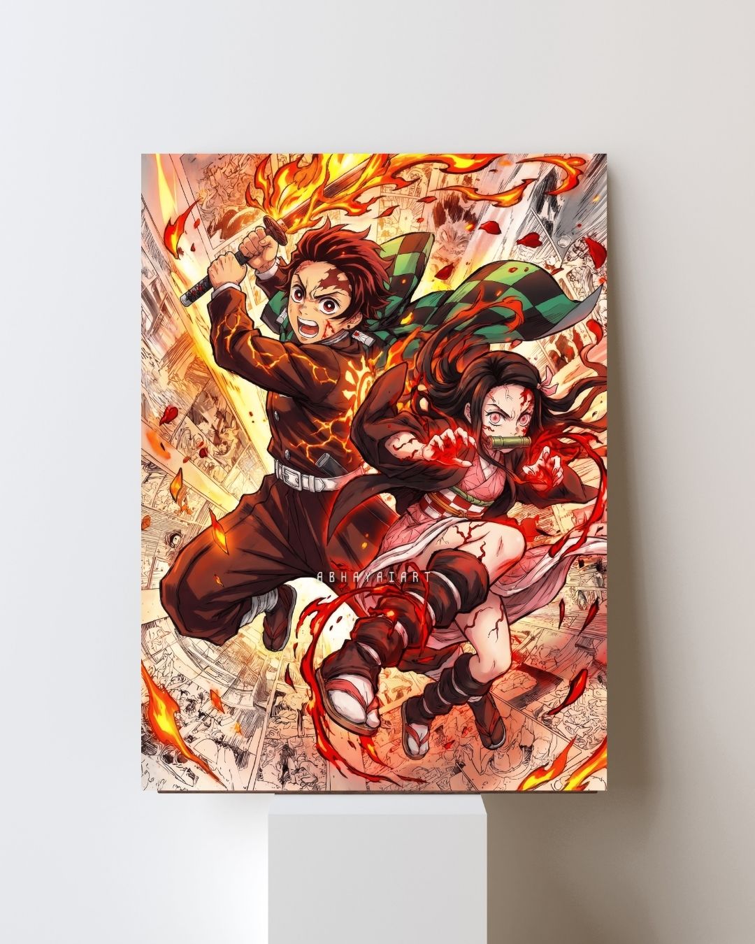 TANJIRO & NEZUKO POSTER 01