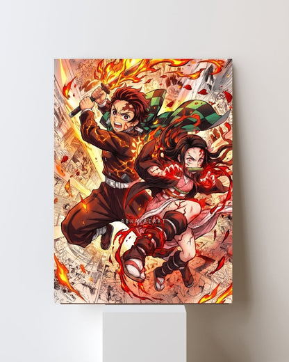 TANJIRO & NEZUKO POSTER 01