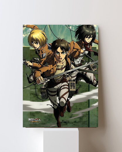 ATTACK ON TITAN TRIO POSTER 03