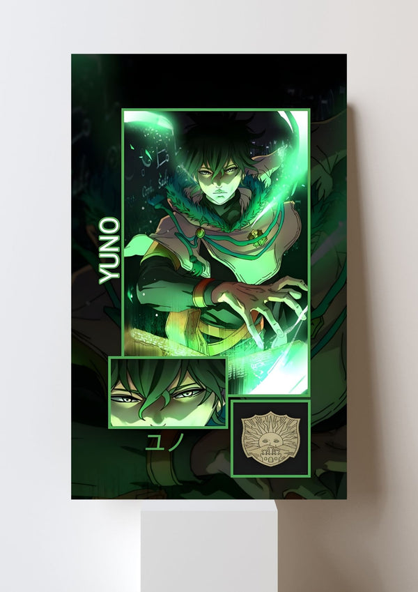 BLACK CLOVER YUNO POSTER 03