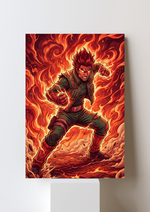 MIGHT GUY POSTER 02
